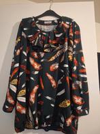 Magna Blouse Maat 42 heel donkergroen met warme kleuren., Kleding | Dames, Blouses en Tunieken, Overige kleuren, Maat 42/44 (L)