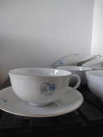 Mosa servies vis theekopjes melkkan suikerpot, Antiek en Kunst, Ophalen of Verzenden