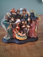 Kerst stal , kribbe , religieus beeld, kerststal, Verzamelen, Beelden en Beeldjes, Ophalen of Verzenden, Zo goed als nieuw