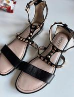 DKNY sandalen zwart 42,5, Ophalen of Verzenden, Zo goed als nieuw, Zwart, Sandalen of Muiltjes