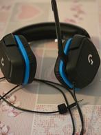 Een logitech G432 gaming headset 7.1, Computers en Software, Headsets, Logitech®, Ophalen of Verzenden, Zo goed als nieuw, Over-ear