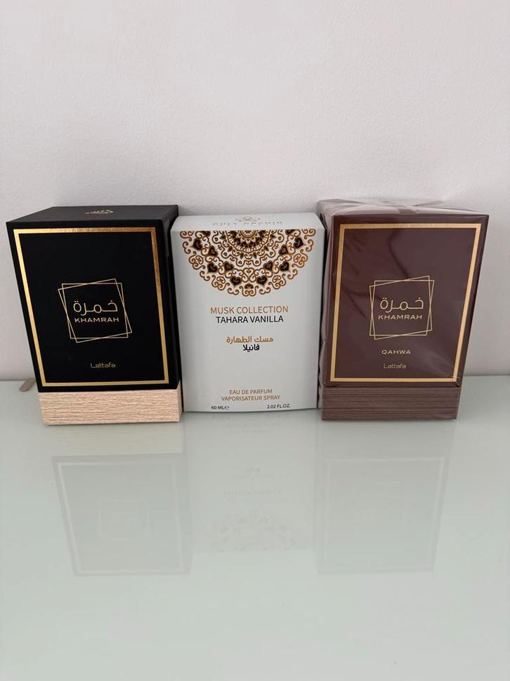 Lattafa Arabische Parfums - Nieuw/Zo goed als nieuw, Sieraden, Tassen en Uiterlijk, Uiterlijk | Parfum, Zo goed als nieuw, Ophalen of Verzenden