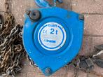 Tractel Tralift Handkettingtakel 2 Ton, Ophalen, Gebruikt, Handmatig