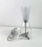 Kemner Italiaanse design lamp | glazen zandloper tafellamp, Huis en Inrichting, Minder dan 50 cm, Glas, Modern, Ophalen of Verzenden