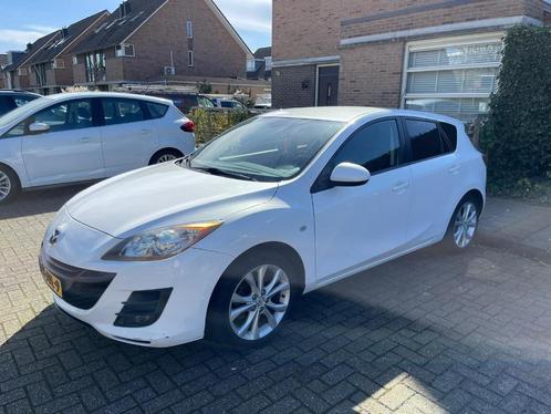 Mazda 3 1.6 Sport 2009 Wit, Auto's, Mazda, Particulier, ABS, Achteruitrijcamera, Airbags, Airconditioning, Android Auto, Apple Carplay