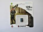 Kingston micro SD kaart 128GB voor 4K HD nieuw, Kingston, Nieuw, Ophalen of Verzenden, 128 GB
