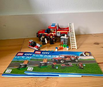 LEGO City Reddingswagen van Brandweercommandant beschikbaar voor biedingen