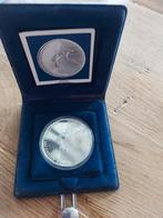 Zilveren herdenkingsmunt Guitte de Nassau Willem van Oranje, Zilver, 50 gulden, Ophalen, Koningin Beatrix