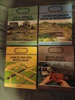 4x boekjes spoorwegmodelbouw., Hobby en Vrije tijd, Ophalen of Verzenden, Gelijkstroom of Wisselstroom, Boek, Tijdschrift of Catalogus