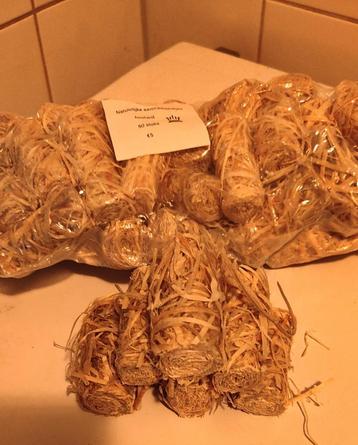 Biologische aanmaakblokjes - 100 stuks beschikbaar voor biedingen