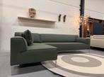 Nieuw Design on Stock Bloq Hoekbank Ploegwool groen Bank 300, Huis en Inrichting, Banken | Bankstellen, Hoekbank, Ophalen of Verzenden