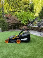 Worx accu grasmaaier, Tuin en Terras, Grasmaaiers, Ophalen, Cirkelmaaier, Gebruikt, Accu-grasmaaier