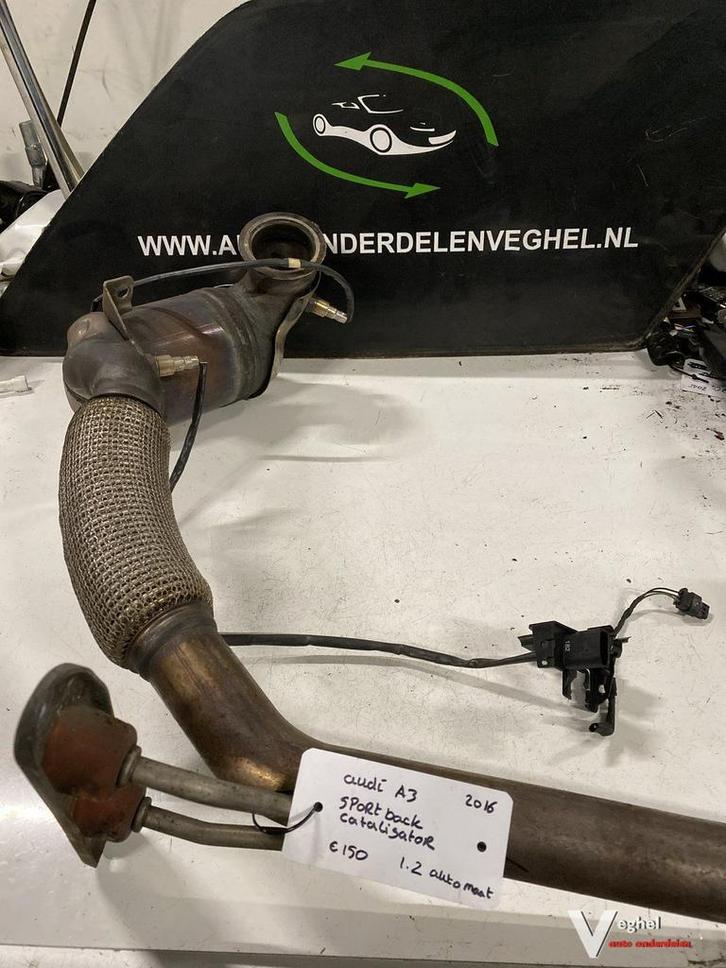 Audi A3 Sportback 1.2 Automaat 2016 Katalysator, Auto-onderdelen, Uitlaatsystemen, Gebruikt, Ophalen