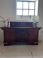 Antiek Dressoir met Houtsnijwerk - Prachtstuk!, Ophalen