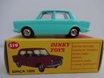 Simca 1000 turquoise nr: 519 van Dinky Toys 1/43, Hobby en Vrije tijd, Ophalen of Verzenden, Nieuw, Auto, Dinky Toys