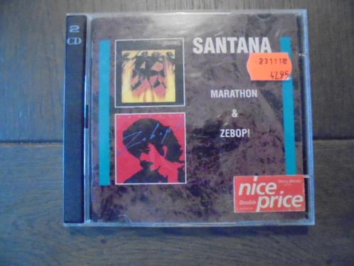 SANTANA, Marathon & Zebop! op 2 CD's, Cd's en Dvd's, Cd's | Rock, Zo goed als nieuw, Ophalen of Verzenden