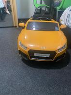 Audi TT RS 12V Kinderauto Zwart, Ophalen of Verzenden, Zo goed als nieuw