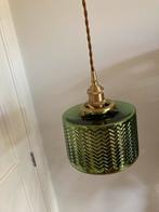 Hanglamp groen goud, Huis en Inrichting, Lampen | Hanglampen, Ophalen of Verzenden, Zo goed als nieuw, Minder dan 50 cm