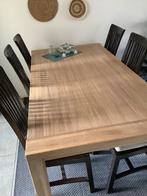 Mooie gebruikte eet tafel, Huis en Inrichting, Ophalen, 50 tot 100 cm, Zo goed als nieuw, 150 tot 200 cm