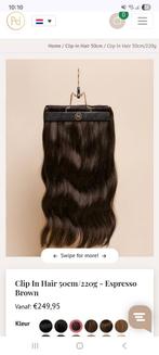 NIEUW! Zascha Clip in extensions 50cm 220gram, Ophalen of Verzenden, Nieuw, Pruik of Haarverlenging