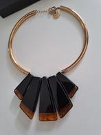 Halsketting Marccain, Sieraden, Tassen en Uiterlijk, Overige materialen, Verstelbaar, Bruin, Ophalen of Verzenden