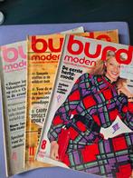 3vintage Burda  Moden 4-1983, 11-1974 en 8-1980, Ophalen of Verzenden, Gelezen