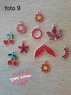 Super leuke bedeltjes voor aan een schakelketting, super hip, Ophalen of Verzenden, Nieuw, Goud, Navelpiercing