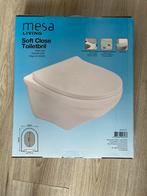 Soft close toiletbril  MESA Living, Nieuw, Overige typen, Ophalen of Verzenden