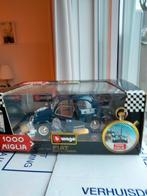 Modelauto Fiat 500 L 1968  blauw van Burago schaal 1:18, Ophalen of Verzenden, Zo goed als nieuw, Bburago