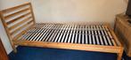 1 persoonsbed met lattenbodem van. Ikea, Huis en Inrichting, Ophalen, 90 cm, Eenpersoons, Wit