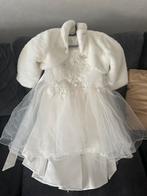 Trouwjurkje met bolero (1x gedragen), Ophalen of Verzenden, Zo goed als nieuw, Meisje