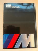 BMW M 535i brochure folder, Boeken, Ophalen of Verzenden, Gelezen, BMW