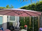 Zweefparasol, Tuin en Terras, Ophalen, Zo goed als nieuw, 3 tot 4 meter, Stokparasol