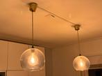 IKEA Hanglampen 2 stuks, Ophalen, Zo goed als nieuw, Glas, Minder dan 50 cm