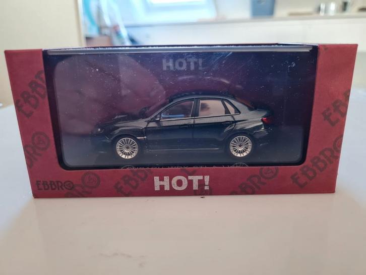 Subaru WRX STI A Line Antraciet grijs 1:43 ( Ebbro), Hobby en Vrije tijd, Modelauto's | 1:43, Nieuw, Auto, Overige merken, Ophalen of Verzenden