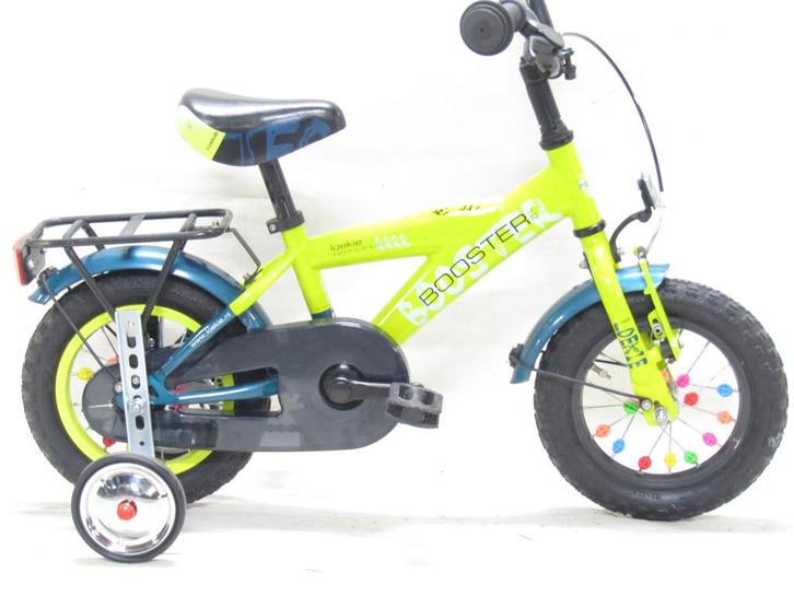 Loekie Booster groen jongens 21cm 12.5inch, Fietsen en Brommers, Fietsen | Jongens, Gebruikt, Versnellingen