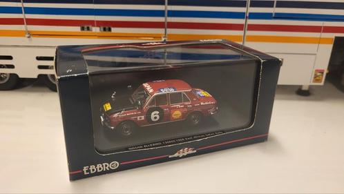 Ebbro Nissan Bluebird 410 East African Safari Rally - 1966, Hobby en Vrije tijd, Modelauto's | 1:43, Zo goed als nieuw, Auto, Overige merken