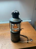 Oud ankerlicht lamp met 230V lampje, Ophalen of Verzenden