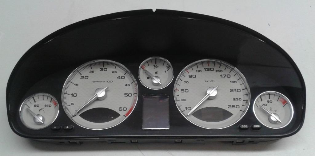 LCD display Peugeot 607 herstelling instrument, Auto-onderdelen, Dashboard en Schakelaars, Peugeot, Gebruikt, Ophalen of Verzenden