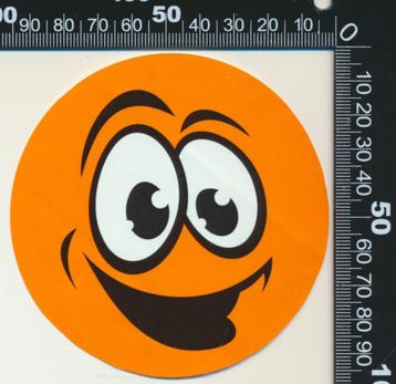 Sticker: Oranje Gelukkiez (57) beschikbaar voor biedingen