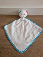 Knuffeldoekje Action ZD Trading beer wit blauw K3971, Ophalen of Verzenden, Zo goed als nieuw, Beer