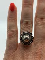 V720 Prachtige zilveren ring Zeeuwse knoop maat 18, Ophalen of Verzenden, Zilver, Ring