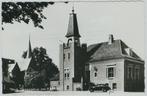 Mook Gemeentehuis met R.K. kerk old-timer 1966 telkaart, Ophalen of Verzenden, 1960 tot 1980, Ongelopen, Limburg