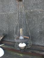 Zeer mooie olie hanglamp op petroleum hoogte is 115 cm. +_ ., Ophalen