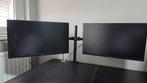 2x Samsung 24" Monitor + Draaibare Steun, Gebruikt, IPS, Full HD, Samsung