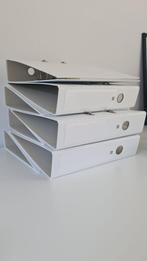 Gratis op te halen: 7 witte ordners / mappen, Diversen, Schrijfwaren, Ophalen, Gebruikt
