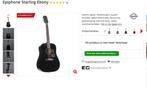 epiphone starling, Ophalen, Zo goed als nieuw, Western- of Steelstringgitaar