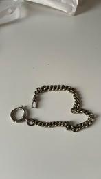 Goudkleurig zakhorloge en zilveren ketting, Ophalen of Verzenden, Zo goed als nieuw, Goud