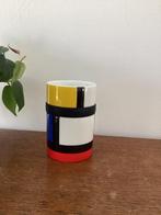 Mok Piet Mondriaan Po kopje kop, Verzenden, Aardewerk, Overige stijlen, Kop(pen) en/of Schotel(s)