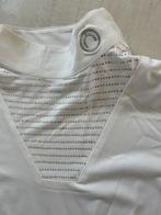 ZGAN Montar Clare Crystal wedstrijdshirt wit S, Dressuur, Ophalen of Verzenden, Zo goed als nieuw, Dames